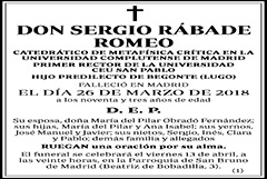 Sergio Rábade Romeo